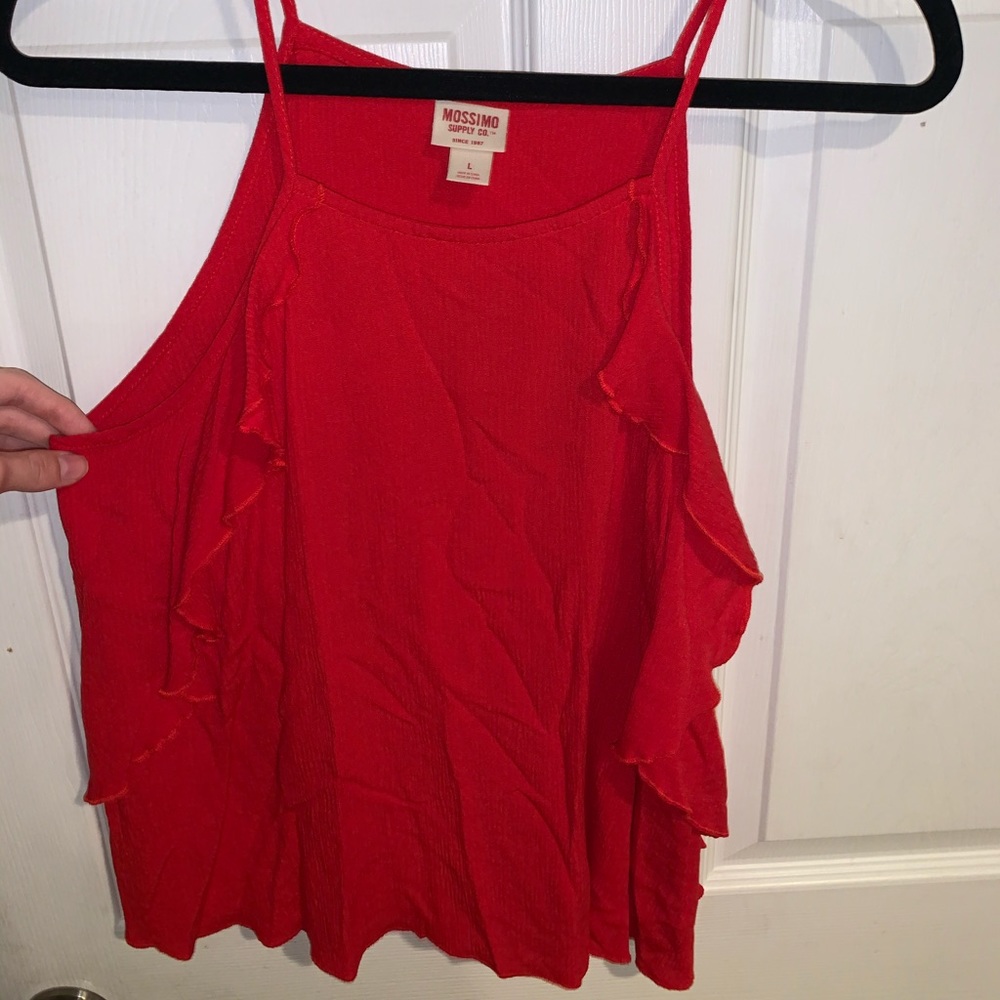 Mission Tank with Ruffles back